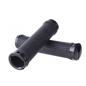 Chromag | Basis Grips Black Grips, Black Clamps | Rubber