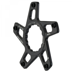 Wolf Tooth Components | Camo Direct Mount Spider For Race Face Cinch | Black | M8 Offset, Raceface Cinch | Aluminum