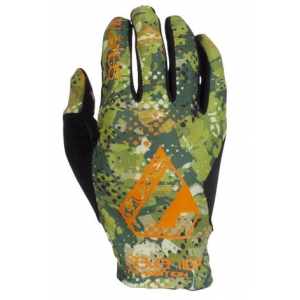 7Idp | Transition Gloves Men's | Size Small In Orange/camo/black