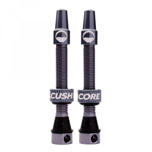 Cushcore | Valve Set | Titanium | 44Mm Presta Pair | Rubber