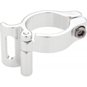 Problem Solvers | Braze-On Adaptor Clamp | Silver | 28.6Mm, Slotted