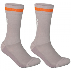 Poc | Essential Mid Length Socks Men's | Size Small In Orange
