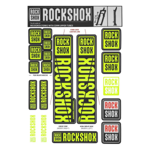 Rockshox Rockshox | 35Mm Decal Kit Yellow - $19.00 at Jenson USA