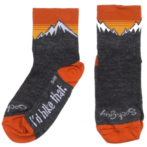 Sock Guy | Hiker 3" Wool Cycling Socks Men's | Size Small/medium In Grey