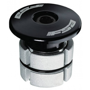 Fsa | Compressor Expander Plug And Top Cap | Black | 1 1/8"