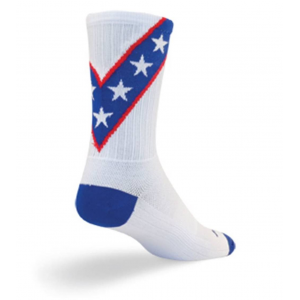 Sock Guy | Sgx 6" Daredevil Cycling Socks Men's | Size Large/extra Large In White | Nylon