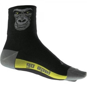 Sock Guy | Silverback Cycling Socks Men's | Size Large/extra Large In Black | Nylon