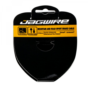 Jagwire | Sport Brake Cable Slick Stainless Mtn & Road Ends, Slick Stainless 1.5X2750