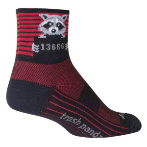 Sock Guy | Busted 3" Classic Cycling Socks Men's | Size Large/extra Large In Red/black