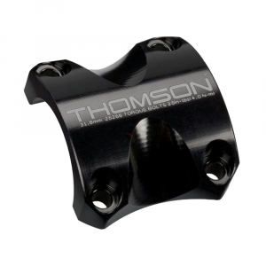 Thomson | X4 Stem Bar Clamp / Faceplate | Black | 31.8Mm, No Bolts, X4 Stems
