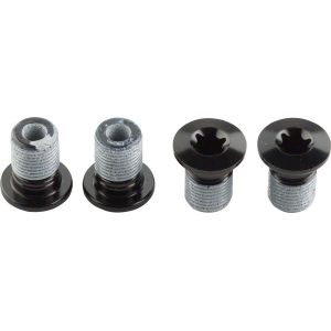 Shimano | Xt Fc-M8000 2X Chainring Bolts | Black | Set Of 4, 2X Crank | Aluminum