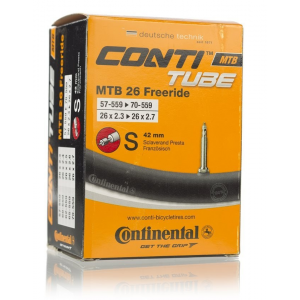 Continental | 26" Presta Valve Tube 26 X 1.75-2.5, 42Mm Presta Valve, 200G