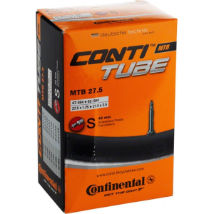 Continental | 27.5" Presta Valve Tube 27.5" X 1.75 - 2.5, 42Mm Valve