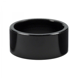 Various | Alloy Headset Spacers - Single | Black | 15Mm, 1 1/8", Wmfg