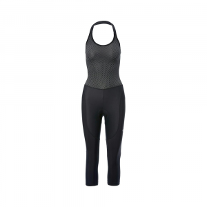 Giro | Women's Chrono Halter Bib Knicker | Size Small In Black | Nylon