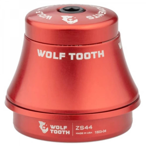 Wolf Tooth Components | Precision Zs Upper Headset | Red | Zs44/28.6, 25Mm Stack