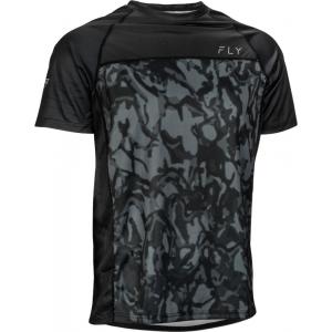 Fly Racing | Super D Jersey Men's | Size Medium In Dark Grey Camo/black