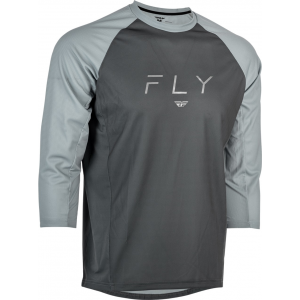 Fly Racing | Ripa 3/4 Sleeve Jersey Men's | Size Small In Black/grey