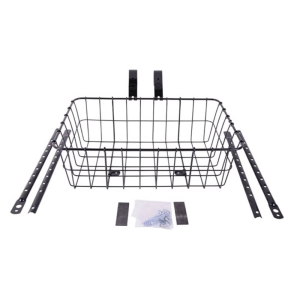 Wald | 1372 Front Basket | Black | Medium, Front