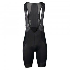 Poc | Pure Bib Shorts Vpds Men's | Size Large In Uranium Black/uranium Black