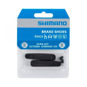 Shimano | R55C4 Brake Shoes & Fixing Bolt For Carbon Rims Only