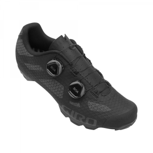 Giro | Sector Shoe Men's | Size 42 In Black/dark Shadow | Rubber