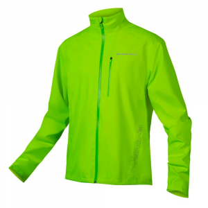 Endura | Hummvee Waterproof Jacket Men's | Size Small In Hiviz Yellow | 100% Polyester
