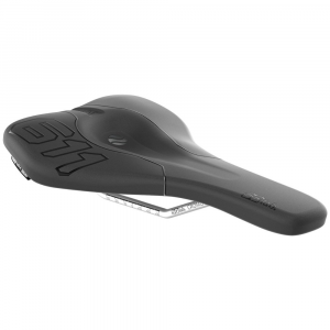 Sqlab | 611 Ergowave Cro-Mo Saddle | Black | 130Mm Wide X 280Mm Long, Cro-Mo Rails