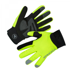 Endura | Strike Glove Men's | Size Large In Hi Vis Yellow | Elastane/nylon/polyester