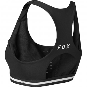 Fox Apparel | Women's Tecbase Bra | Size Extra Large In Black | Nylon