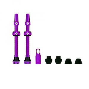 Muc-Off | Tubeless Valves V2 | Purple | 44Mm | Rubber