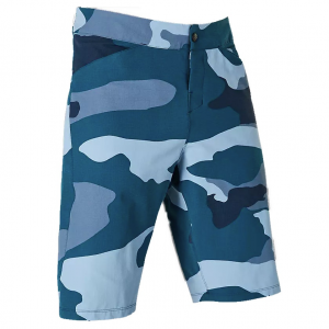 Fox Apparel | Ranger Camo Shorts Men's | Size 36 In Blue Camo | Elastane/nylon/polyester