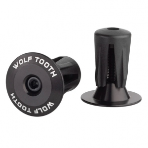 Wolf Tooth Components | Alloy Bar End Plugs Blue | Aluminum