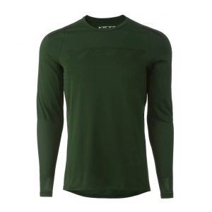 Yeti Cycles | Turq Air Long Sleeve Jersey Men's | Size Small In Evergreen | Spandex/polyester