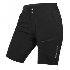 Endura | Women's Hummvee Lite Short With Liner | Size Small In Black | Nylon