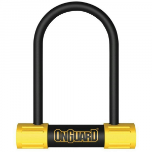 Onguard | Bulldog U-Lock Blk/yellow, 3.55 X 5.5" | Rubber