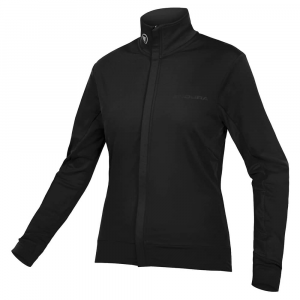 Endura | Women's Xtract Roubaix L/s Jersey | Size Small In Black | Polyester/elastane