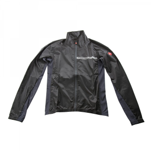 Castelli | Squadra Stretch Women's Jacket | Size Small In Light Black/dark Gray | Nylon