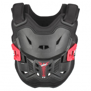 Leatt | 25 Jr Chest Protector | Size Small/medium In Black/red