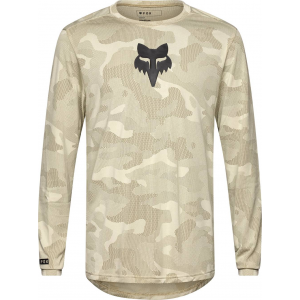 Fox Apparel | Ranger Tru Dri Ls Jersey Men's | Size Small In Cream | 100% Polyester