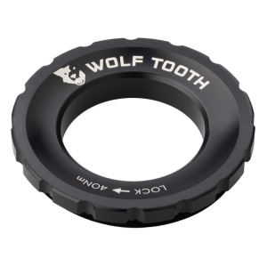 Wolf Tooth Components | Centerlock Rotor Lockring Black