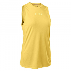 Fox Apparel | W Ranger Dr Tank Women's | Size Large In Pear Yellow | Polyester