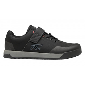 Ride Concepts | Men's Hellion Clip Shoe | Size 7.5 In Black/charcoal | Rubber