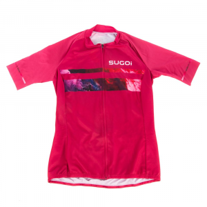 Sugoi | Women's Evolution Zap 2 Jersey | Size Extra Large In Black Leopard | 100% Polyester