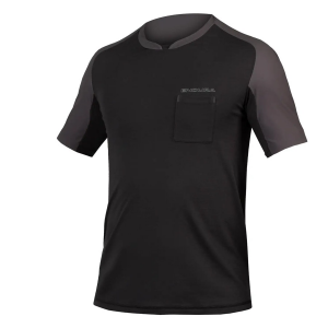 Endura | Gv500 Foyle T Men's | Size Large In Black | Elastane/nylon/polyester