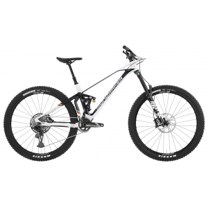 Mondraker | Superfoxy Carbon R Bike 2022 Dirty | White | -Deep Purple-Flame Red - L