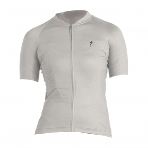 Specialized | Sl Air Solid Jersey Ss Women's | Size Extra Large In Silver | Polyester/elastane