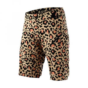 Troy Lee Designs | Wmns Lilium Short W/liner Women's | Size Medium In Leopard Bronze