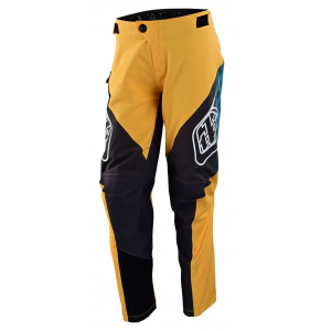 Troy Lee Designs | Youth Sprint Pant Men's | Size 24 In Jet Fuel Golden | Spandex/polyester