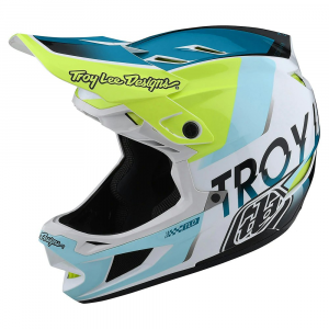 Troy Lee Designs | D4 Composite Helmet W/mips Men's | Size Large In White